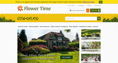 Desktop Screenshot of flowertime.ro